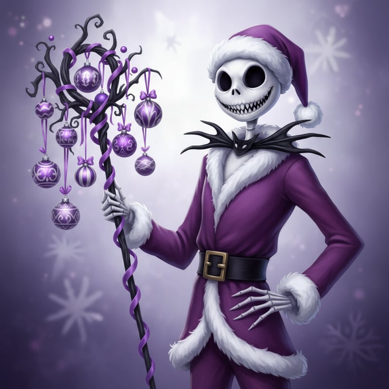 Jack Skellington Christmas Art