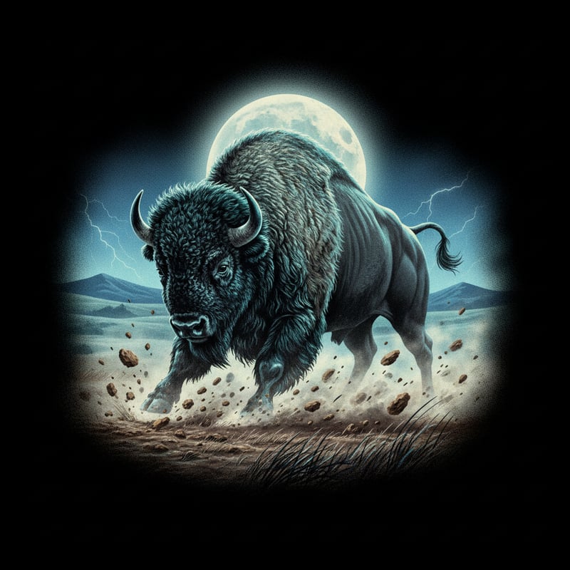 1990s Vintage Airbrush Wildlife Art