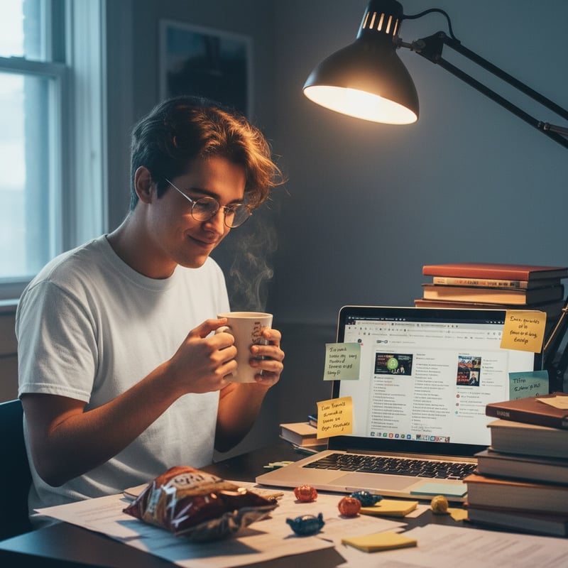 College Student Lifestyle Mockup