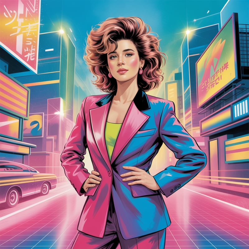 1980s Japanese City Pop Music Cover