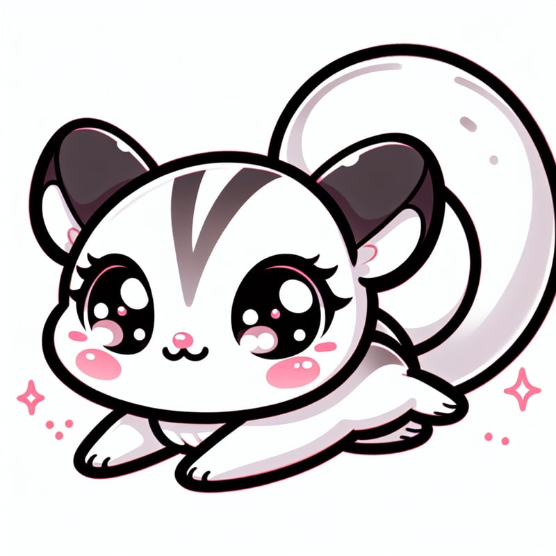 Cute Kawaii Sugar Glider