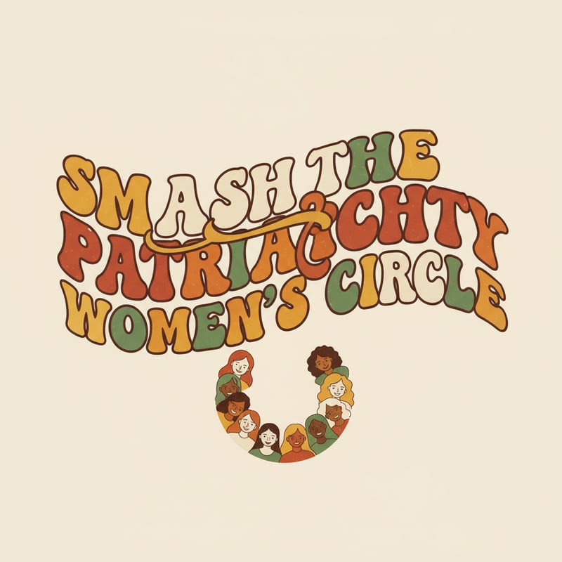 Groovy Retro Typography Design