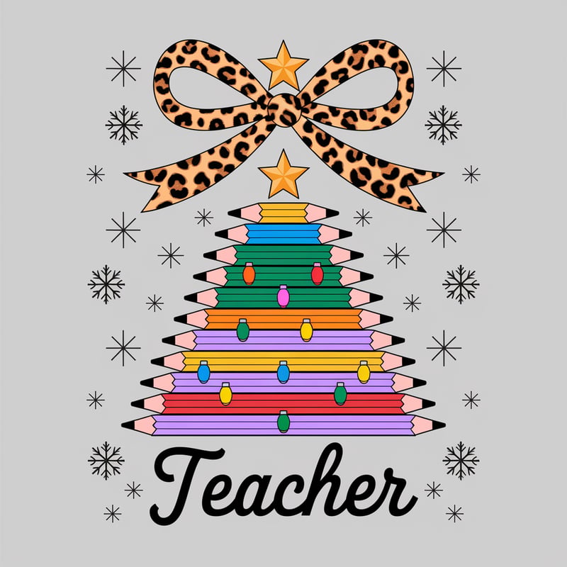 Creative Pencil Christmas Tree Design
