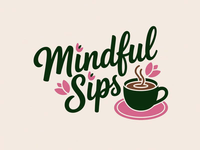 Mindful Sips Wellness Graphic