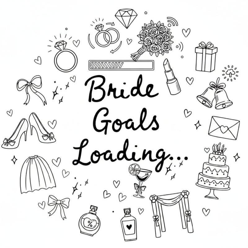 Bride Goals Loading Design
