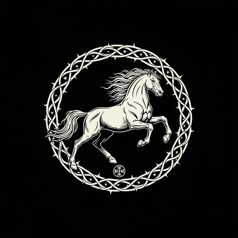 Sleipnir Norse T-Shirt Design