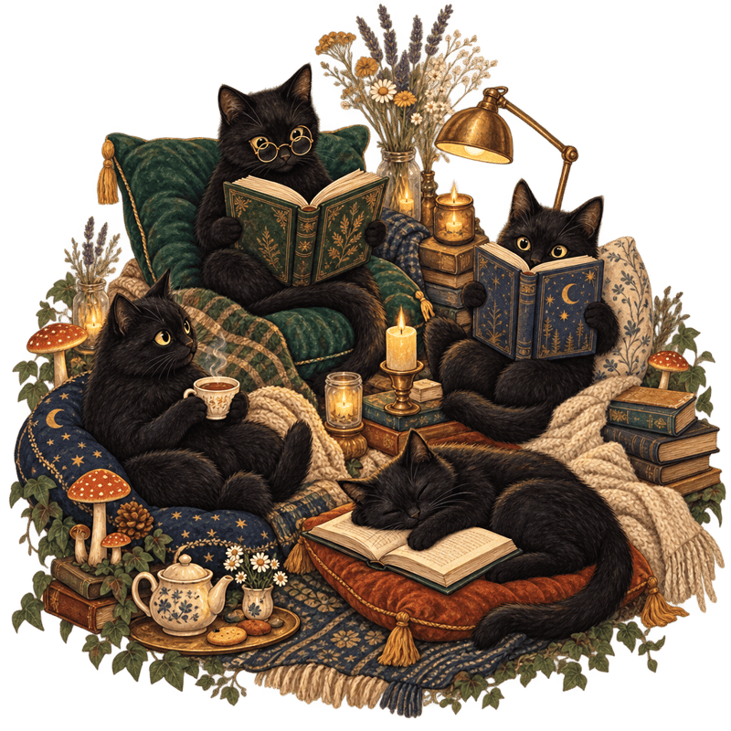 Midnight Cat Book Club