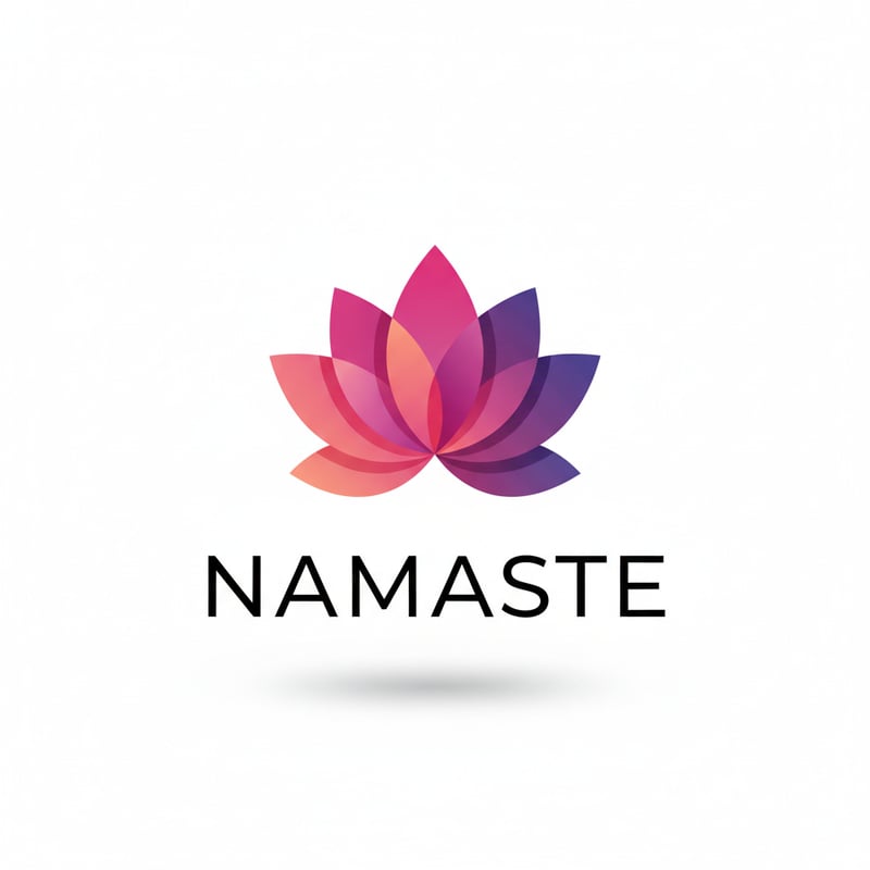 Minimalist Lotus Logo Design