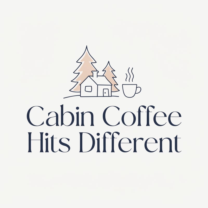 Minimalist Cabin Coffee Outdoor Design
