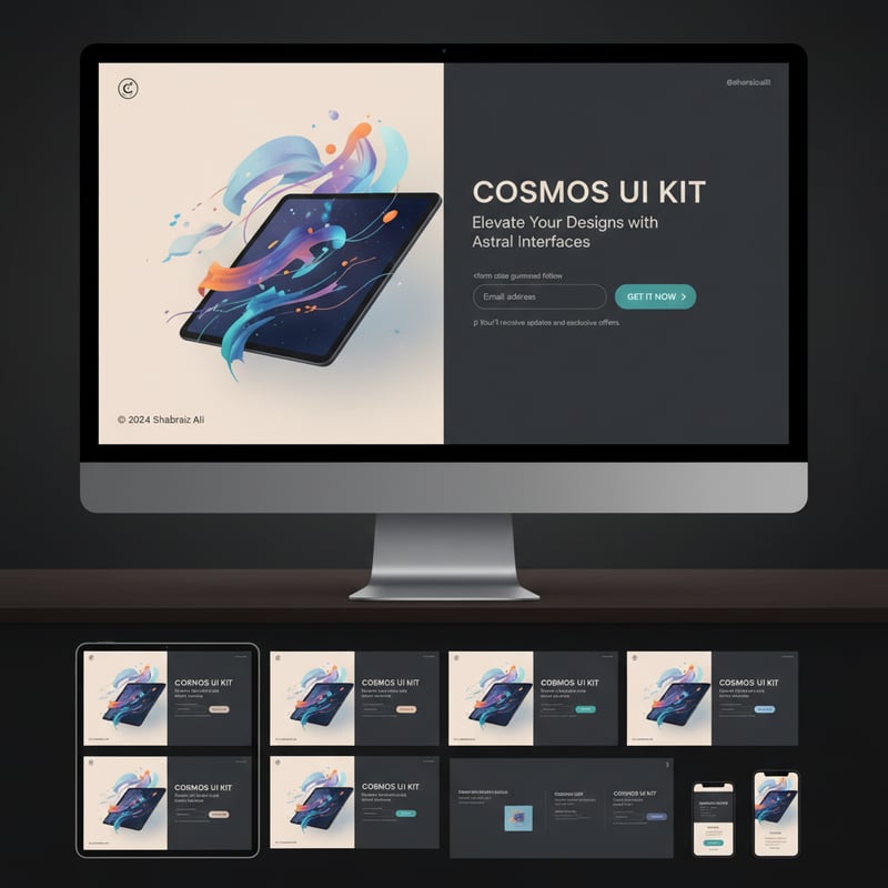 Custom Responsive Gumroad Store Page