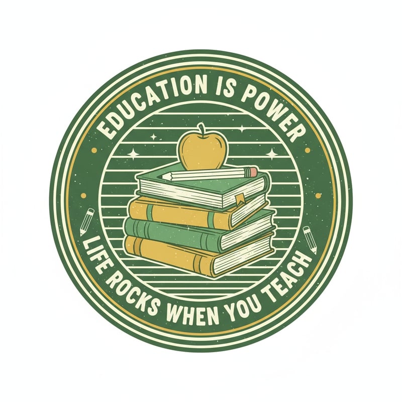 Retro Education T-Shirt Graphic