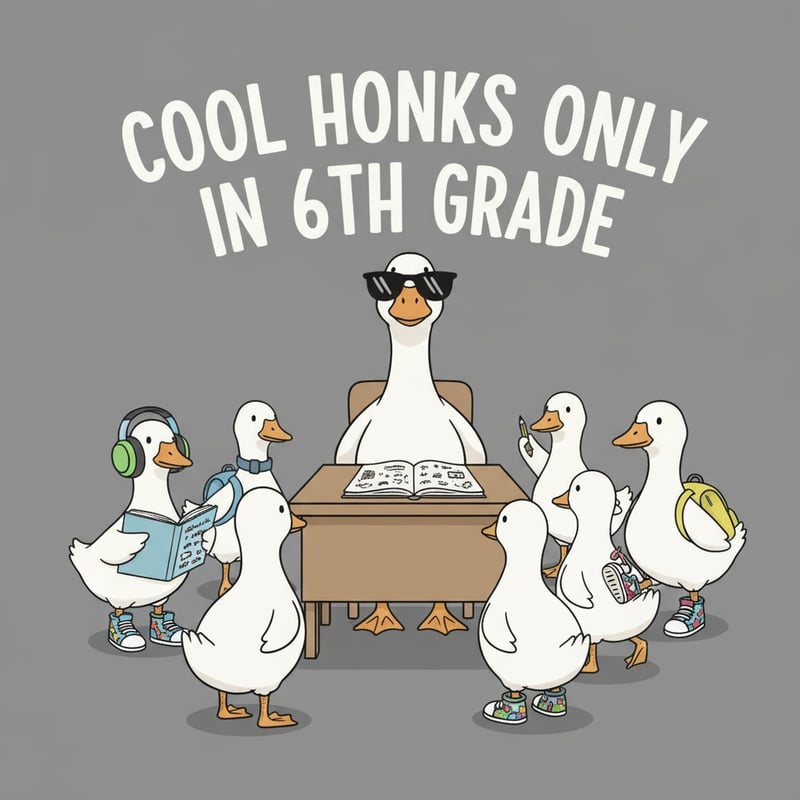6th Grade Goose Classroom Design
