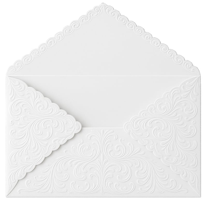 White Envelope Mockup