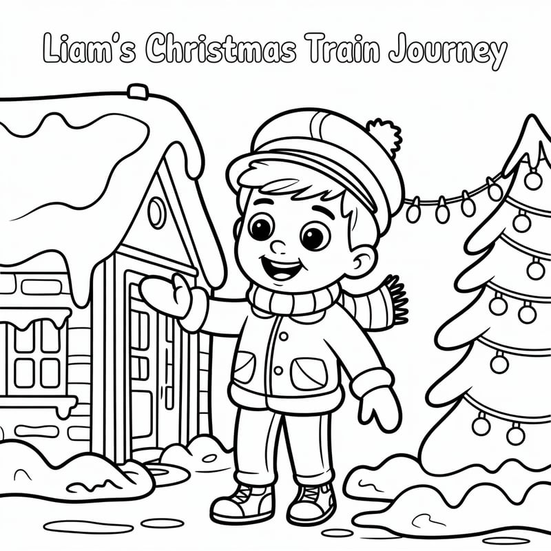 Liam’s Christmas Train Journey