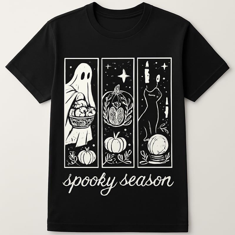 Cottagecore Halloween Vector T-Shirt