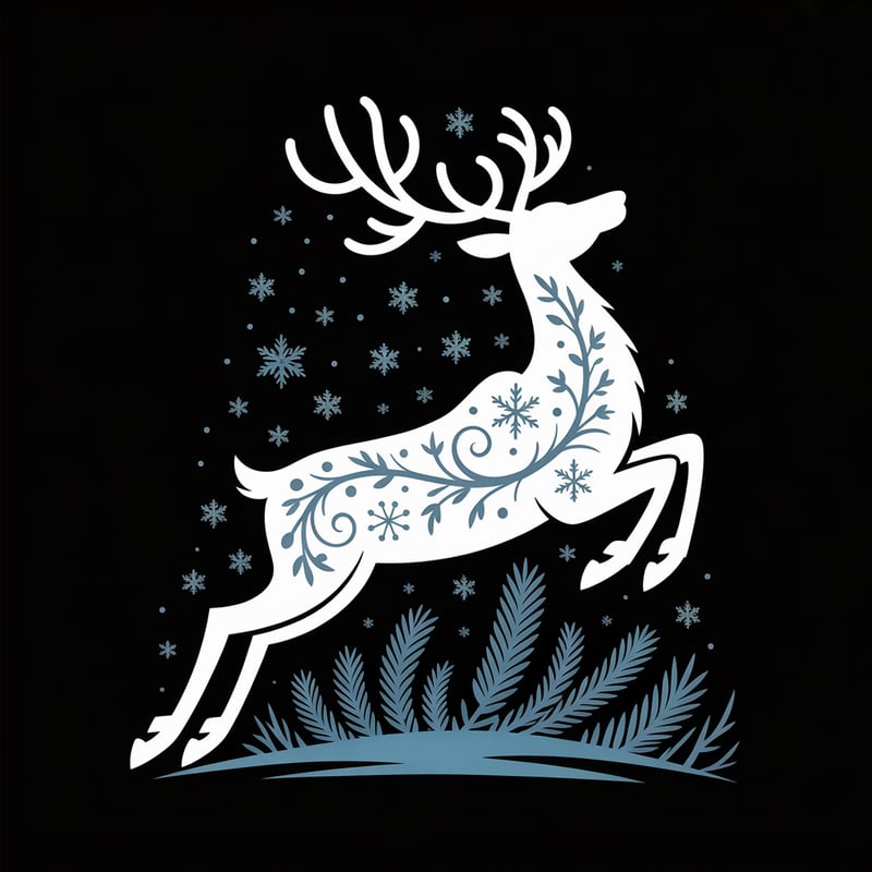 Christmas Graphic Design T-Shirt