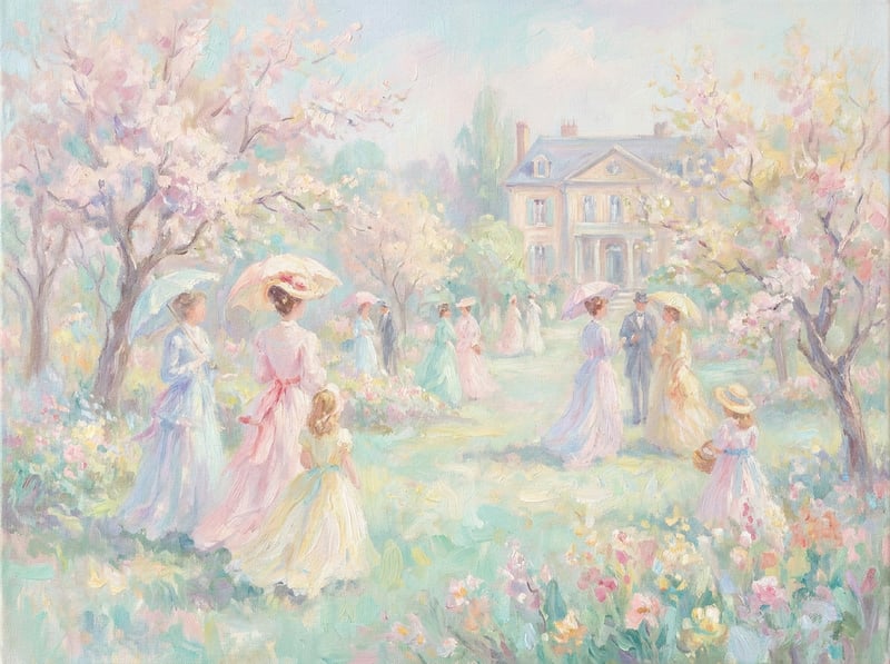 Light Pastel Painting