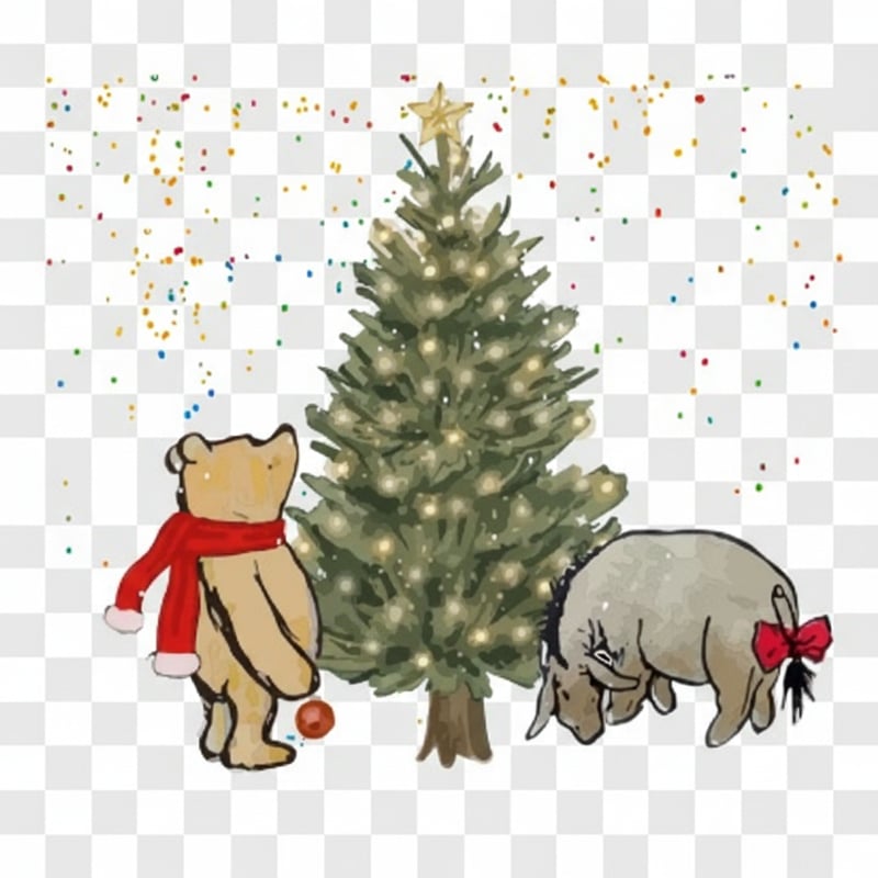 Sprinkle Design with Transparent Background