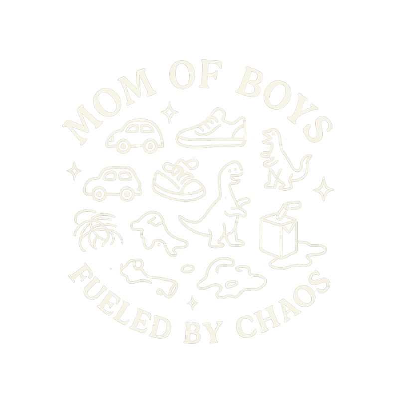 Vintage Boy Mom T-Shirt Design