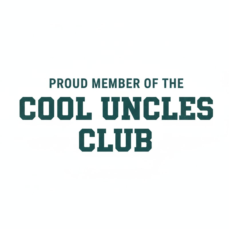 Bold Typography for Cool Uncles Club