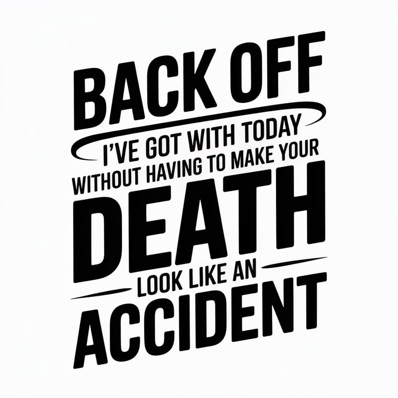 Minimalist Typography T-Shirt Design