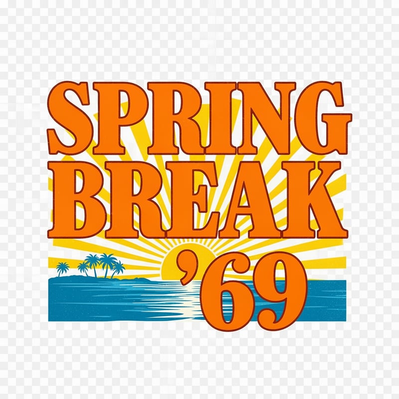 1969 Spring Break Key West Graphic
