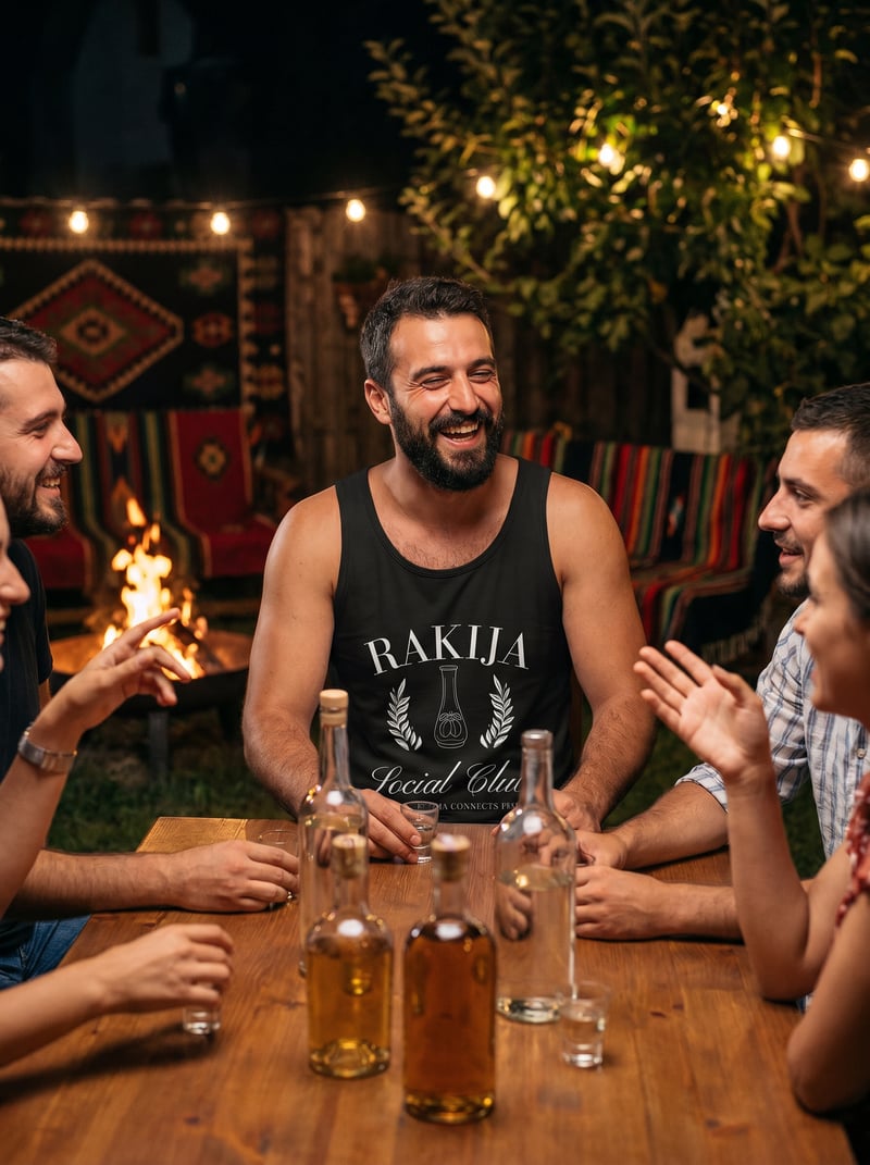 Balkan Backyard Night Gathering