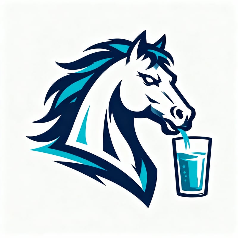 Modern Sports Team Horse Logo