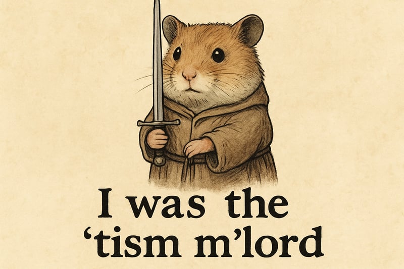 Hamster Warrior with Sword
