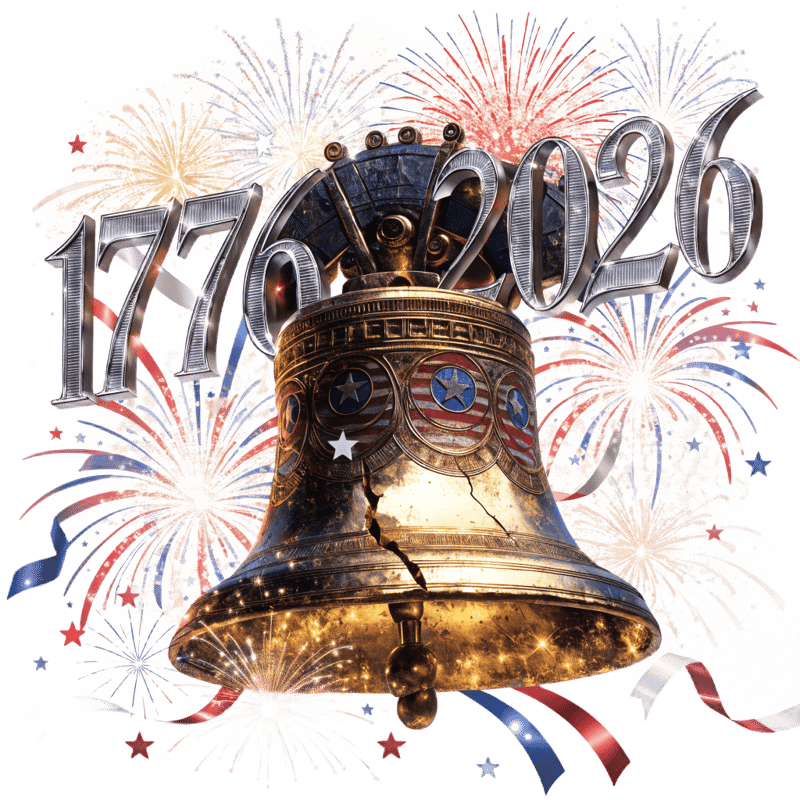 Liberty Bell 1776-2026 Commemorative Design
