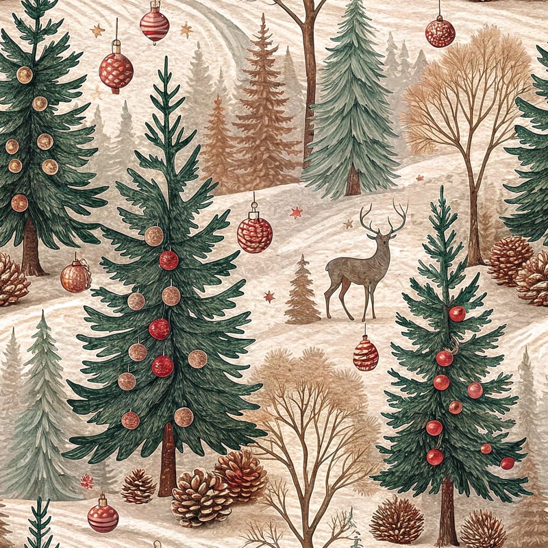 Rustic Woodland Christmas Decor