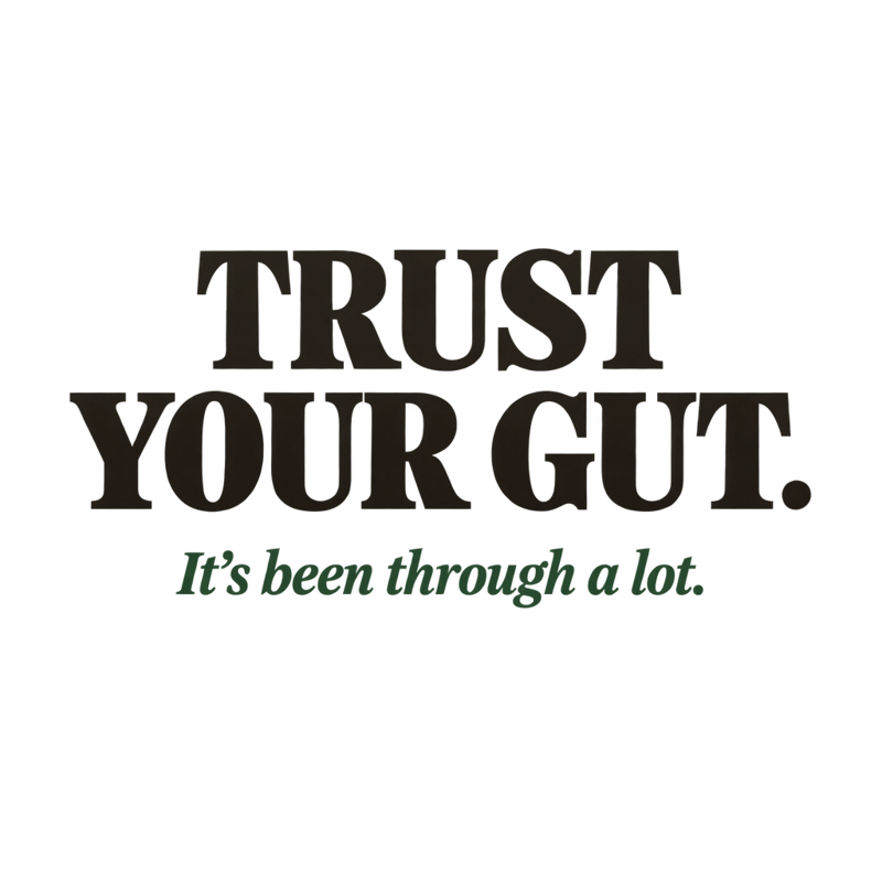 Trust Your Gut Minimal T-Shirt