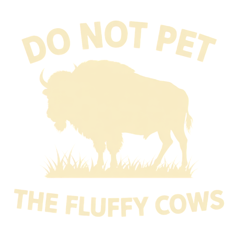 Minimalist Bison Badge Design