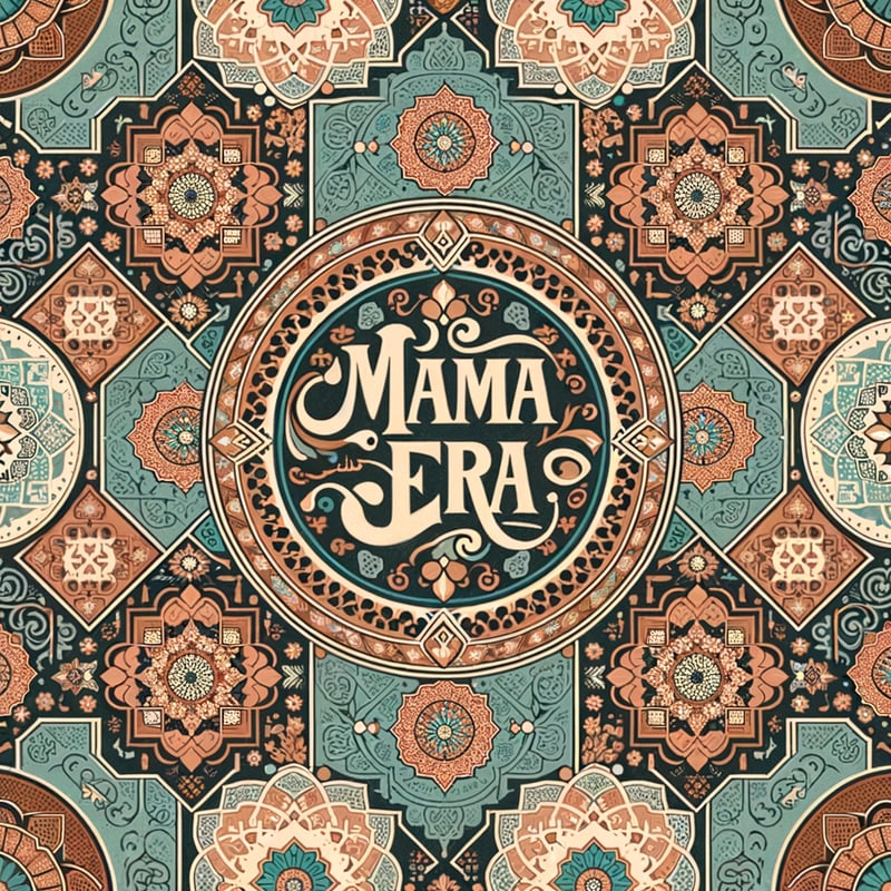 Moroccan Terracotta & Turquoise Pattern