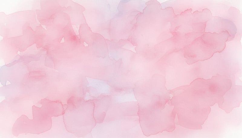 Soft Pastel Pink Watercolor