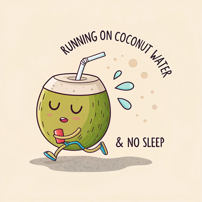 Coconut Water Bottle Design
