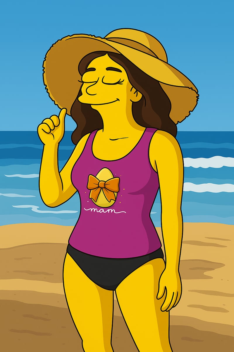 Simpson Style Cartoon Portrait