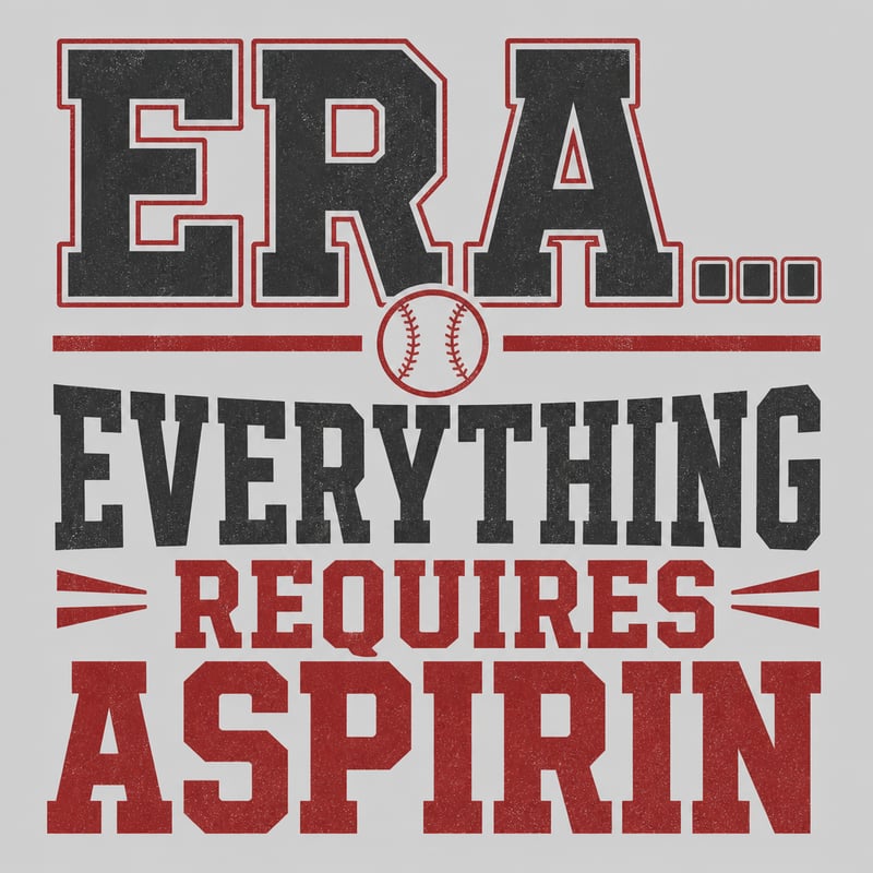 Vintage Baseball Typography T-Shirt Design
