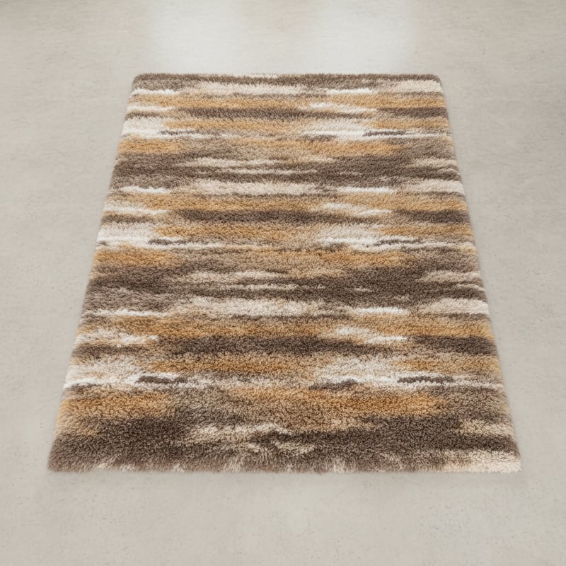 Top-Down Photo of Detailed Rug