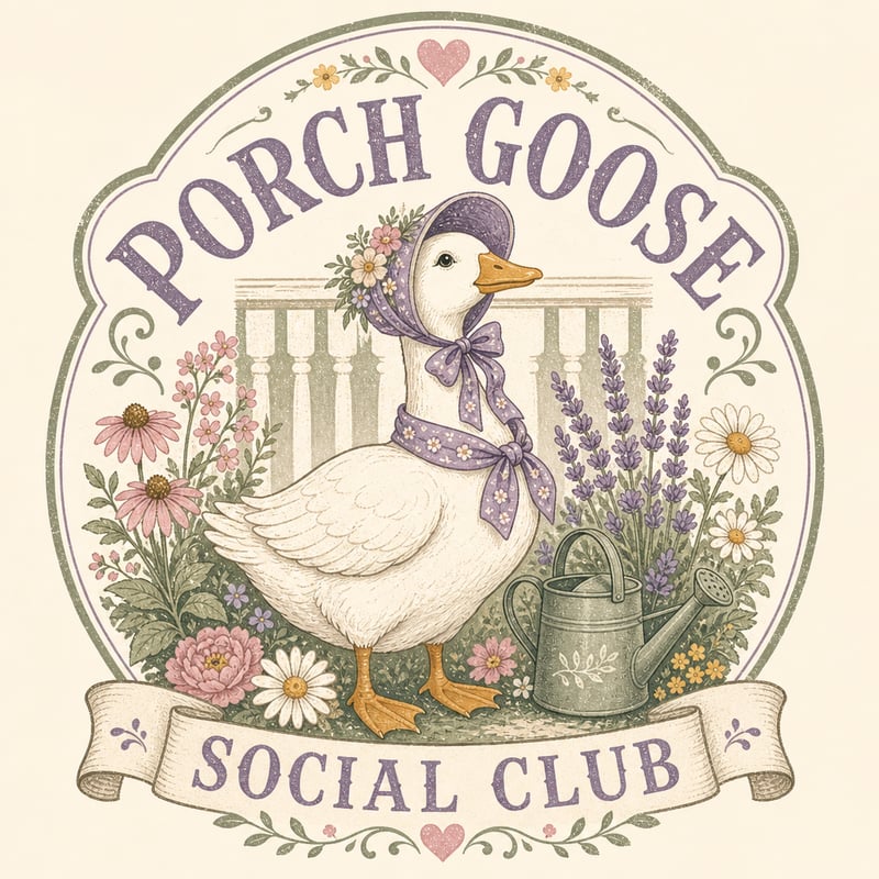 Porch Goose Social Club Design