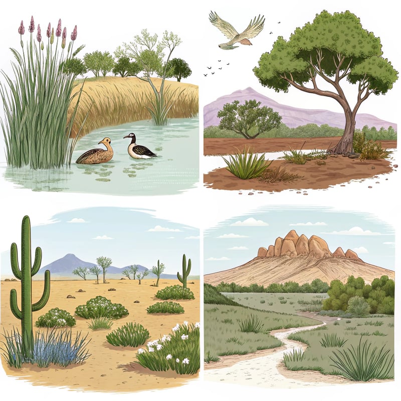 Different Natural Habitats