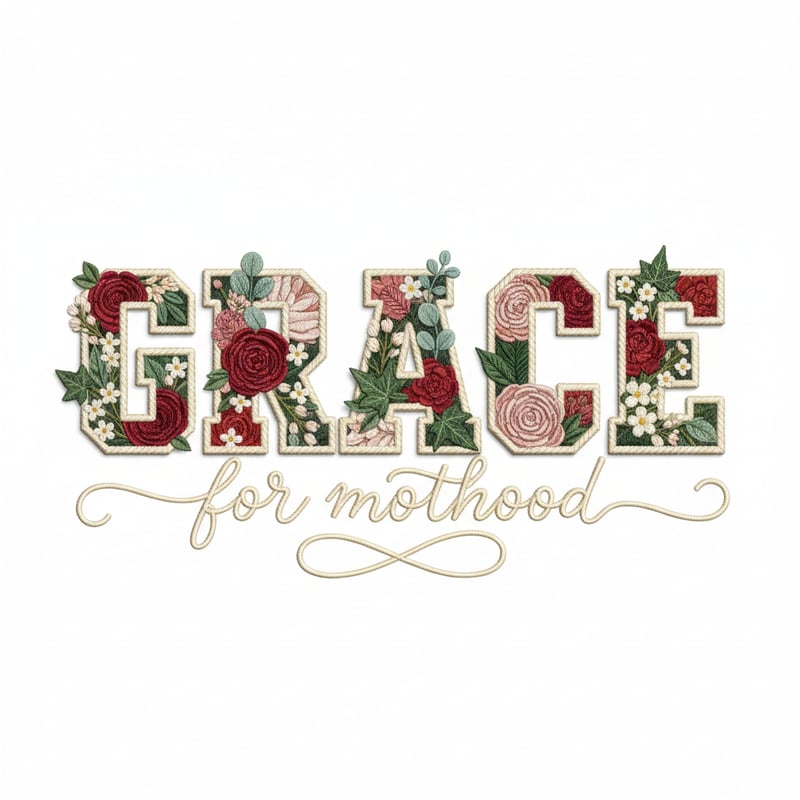 Faith-Based Grace Typography Design