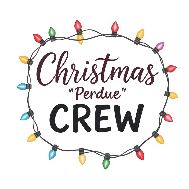Festive Christmas Crew Holiday Design