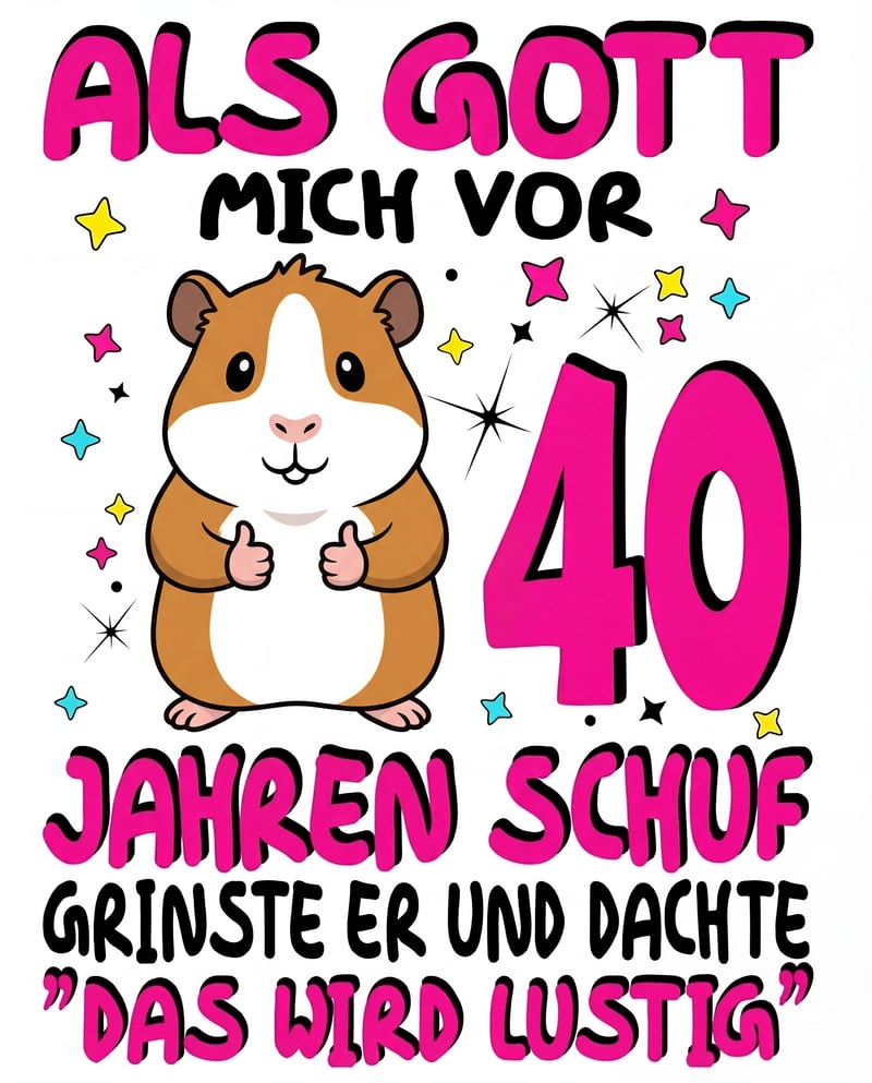 Guinea Pig Thumbs Up Graphic