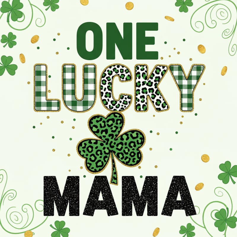 Lucky Mama St. Patrick's Day Design