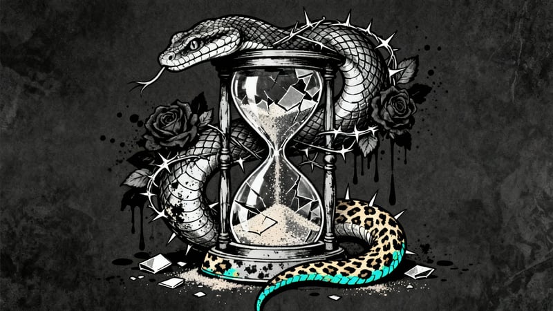 Gothic Basilisk Illustration