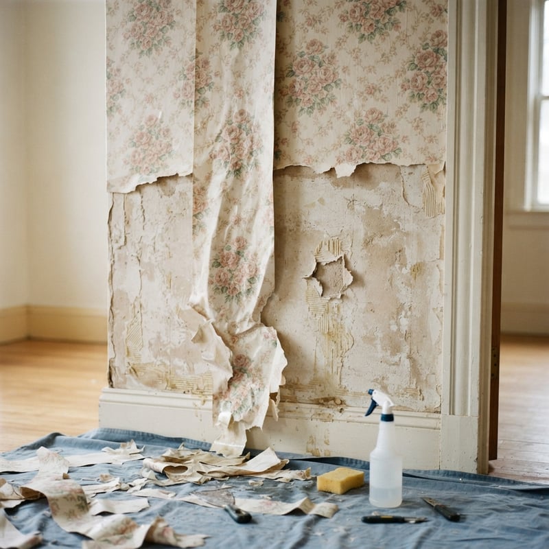 Photorealistic Wallpaper Removal
