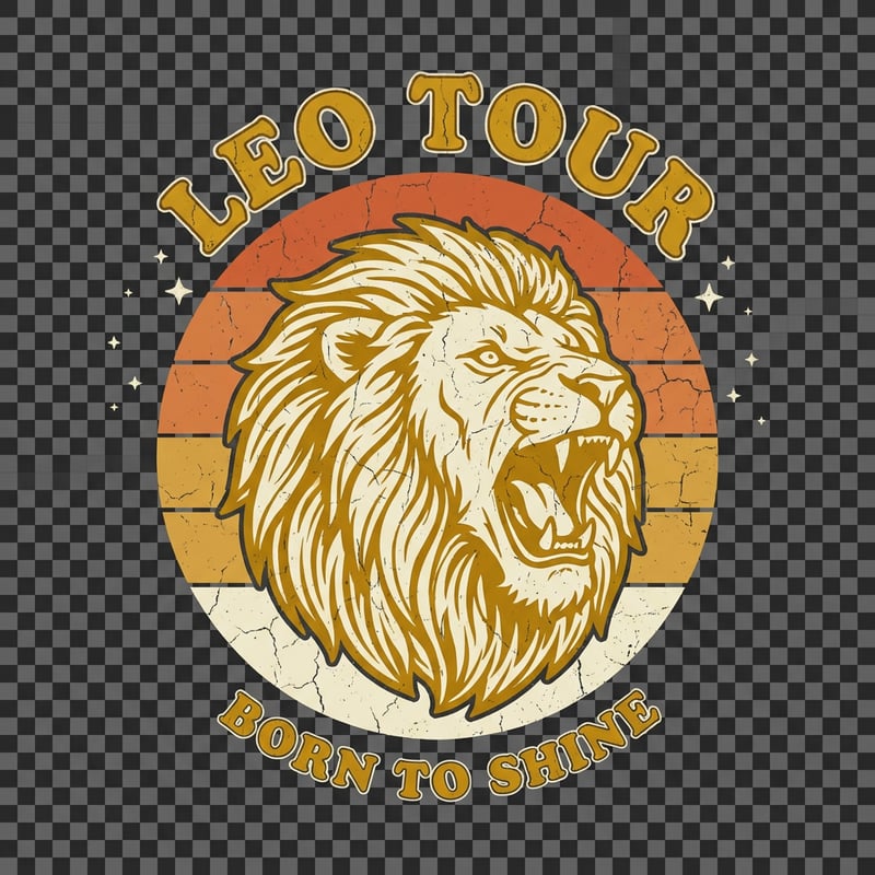 Vintage Leo Lion Rock Band Tee