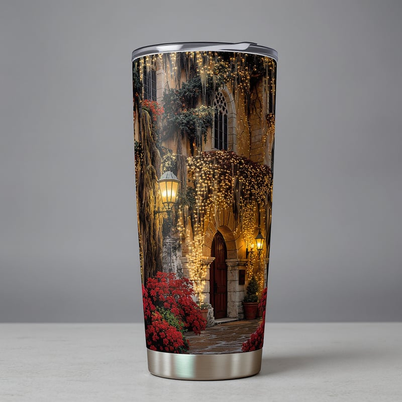 Spanish Colonial 20oz Tumbler Design