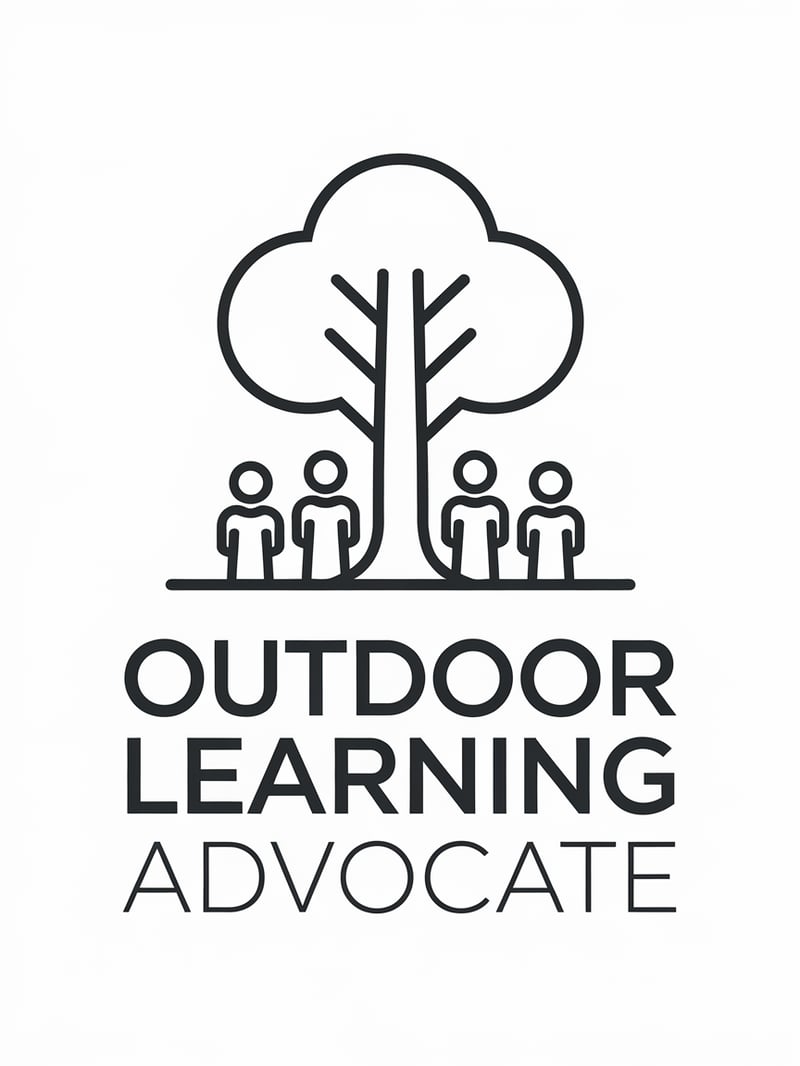 Outdoor Learning Advocate Icon Design